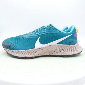 Nike Pegasus Trail 3 DA8697-300 Mens 12.5 Running Shoes Mystic Teal Sneakers